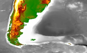 Batimetría Atlántico Sur (Gebco) batimetría atlantico sur